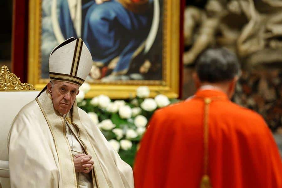 El Papa Francisco, en el Vaticano.