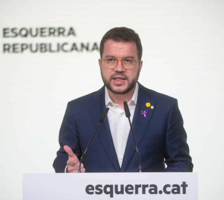 ERC y la CUP anuncian un preacuerdo para la investidura de Aragonés el viernes 26