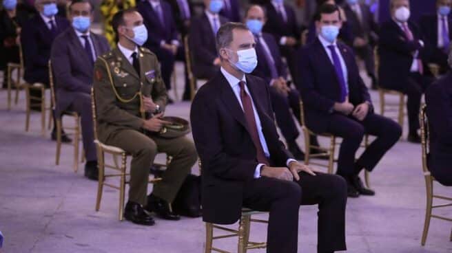 El rey Felipe VI, durante un acto institucional. El rey Felipe VI, durante un acto institucional.