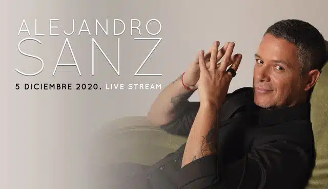 Alejandro Sanz se suma al 'streaming': ofrecerá un concierto digital el 5 de diciembre