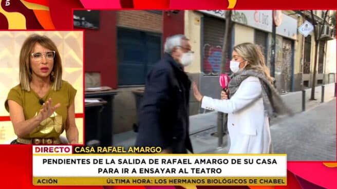 ‘Socialité’ intenta entrevistar a los padres de Rafael Amargo.