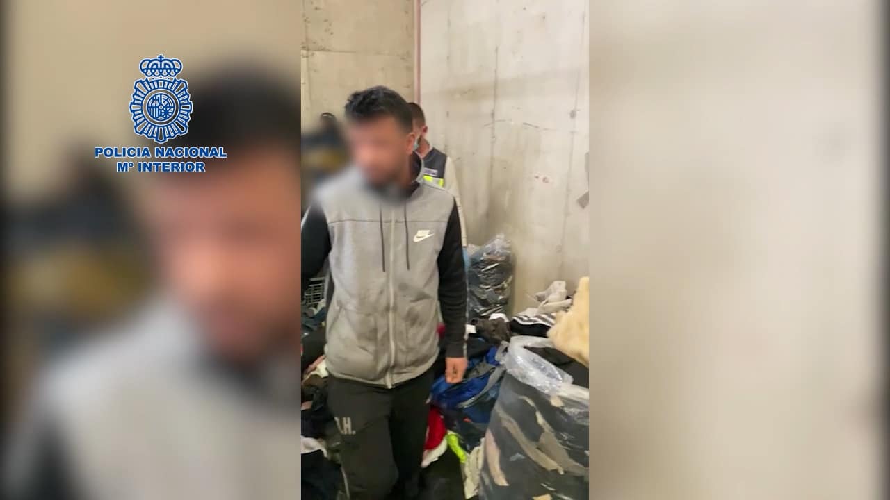 Zulo en una empresa textil de Murcia donde explotaban laboralmente a ciudadanos extranjeros.