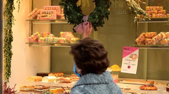 Pastelería por Navidad.