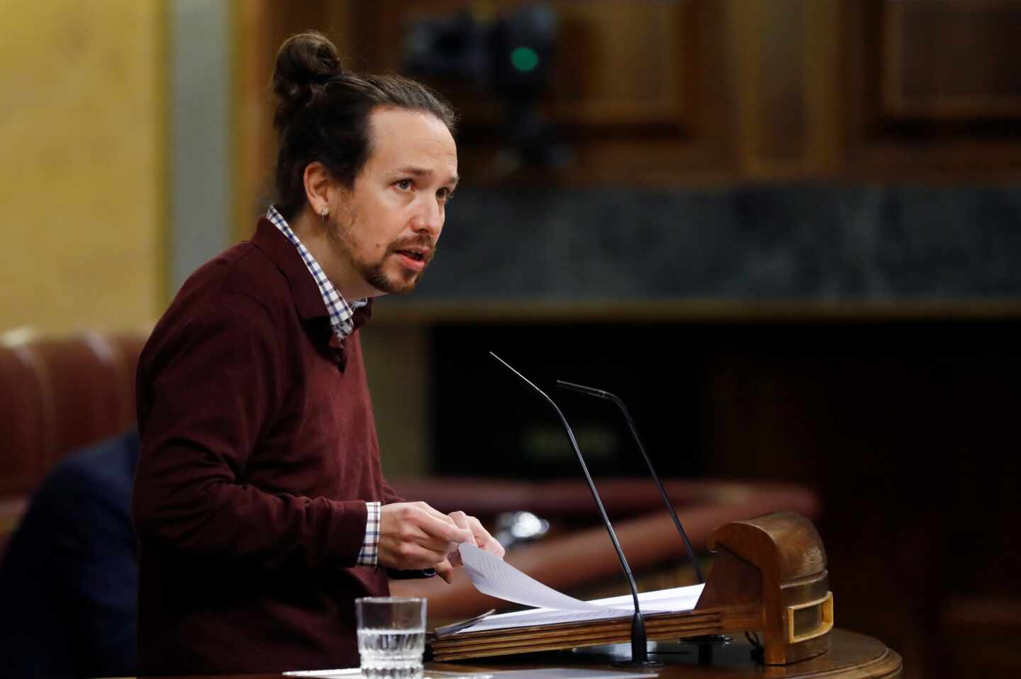 El vicepresidente segundo del Gobierno, Pablo Iglesias.