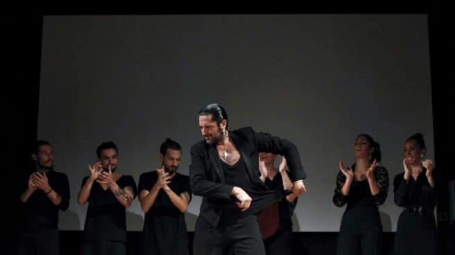 Rafael Amargo actuando en San Sebastián. EFE.
