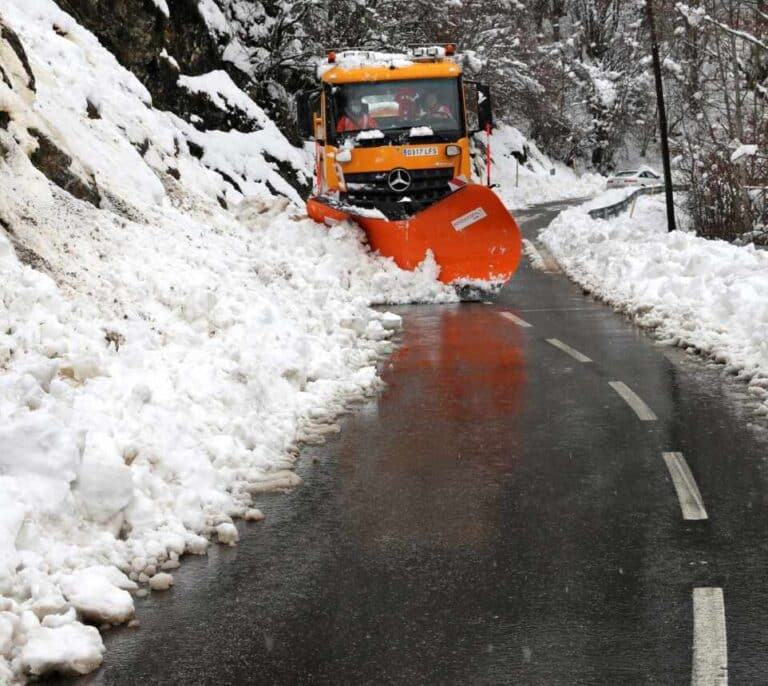 Lluvias, nevadas y más frío: el tiempo para este martes, 8 de diciembre