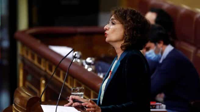 Pleno del Congreso ministra-hacienda-montero-portavoz