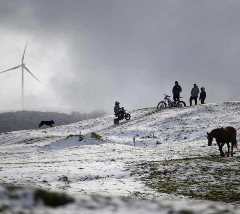 La Aemet prevé frío, lluvia y viento desde este lunes en casi toda España