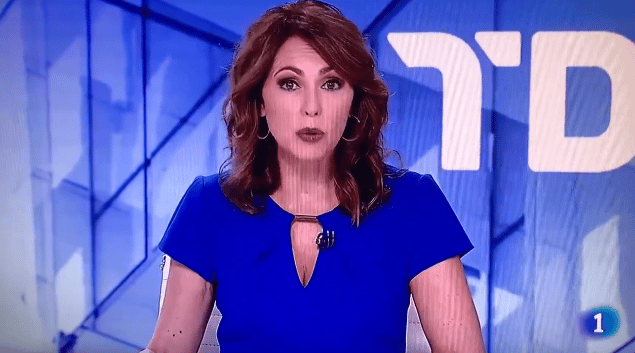 El lapsus de una presentadora de TVE: "Como les hemos contado en este 'Telediario' del Gobierno"