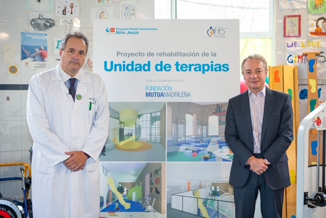 Fundación Mutua financiará  la Unidad de Terapias del Niño Jesús