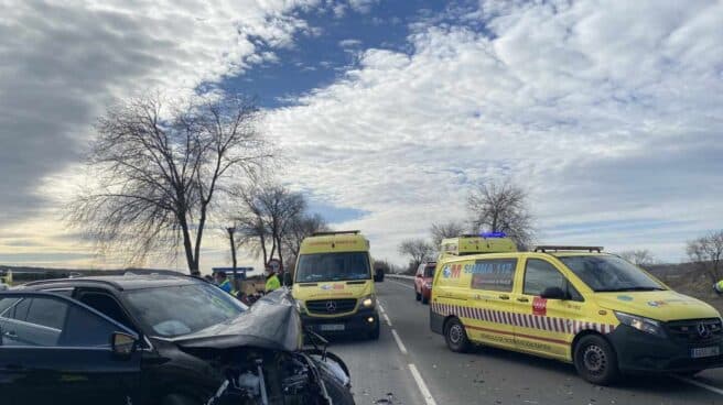 Imagen de archivo de accidente de coche