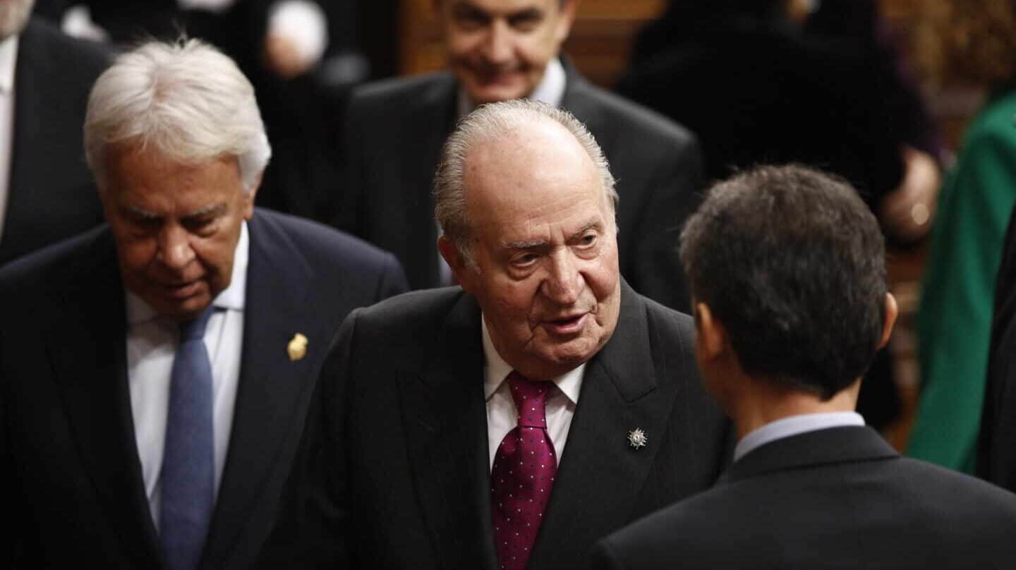 Don Juan Carlos, en el Congreso.