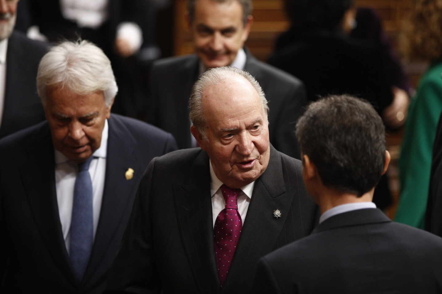 Don Juan Carlos, en el Congreso.
