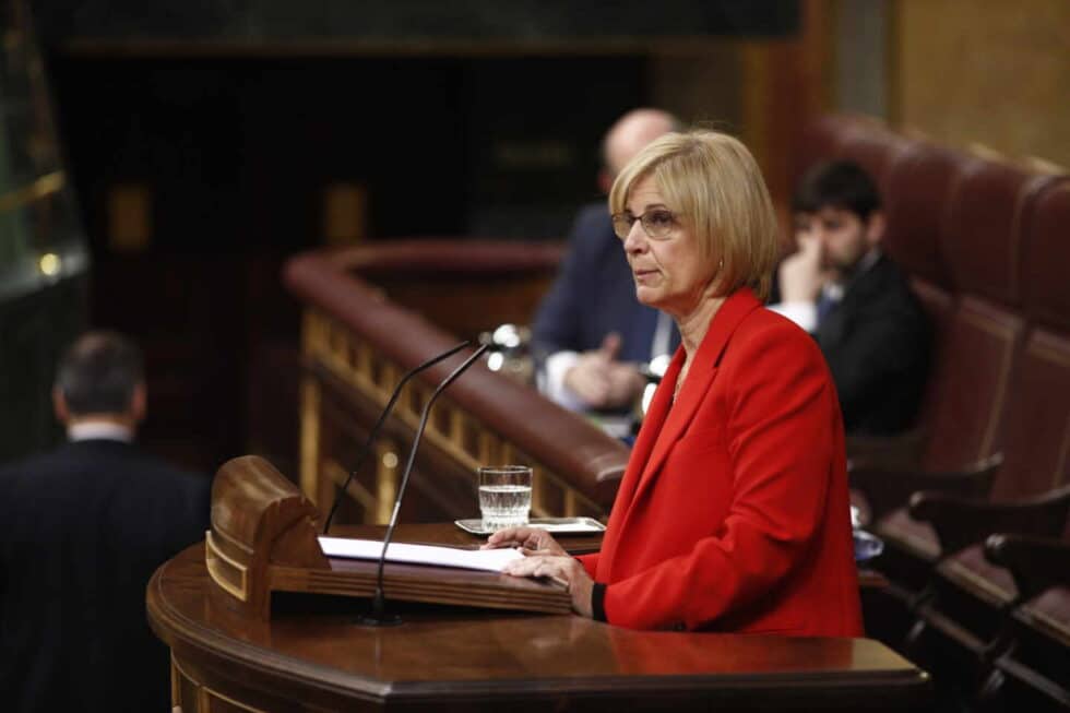 María José García Pelayo, en el Congreso de los Diputados.