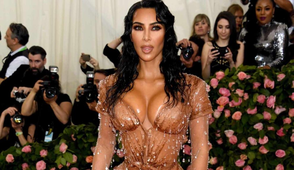Kim Kardashian  en la Met Gala