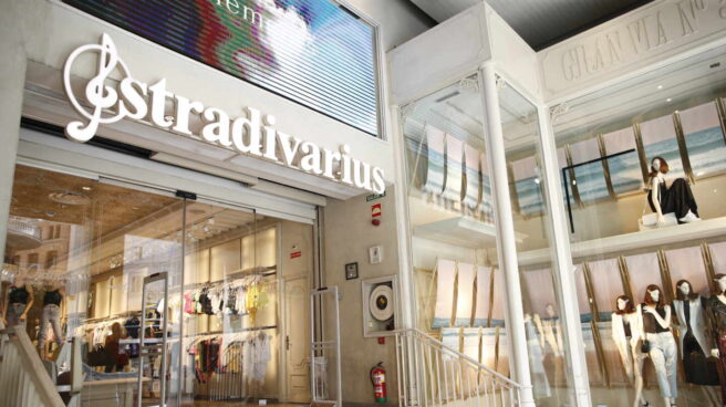 Una tienda de Stradivarius, del grupo Inditex.