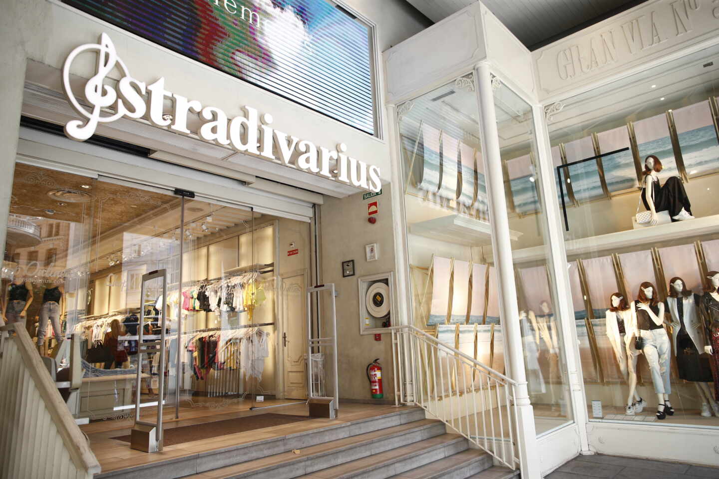 Una tienda de Stradivarius, del grupo Inditex.