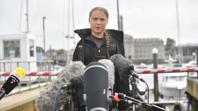 Greta Thunberg.