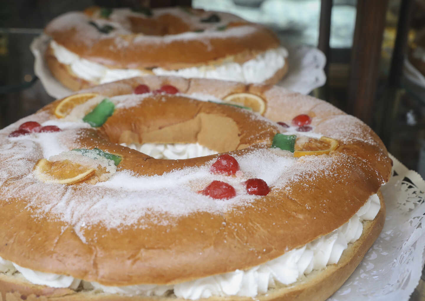 Roscón de Reyes.