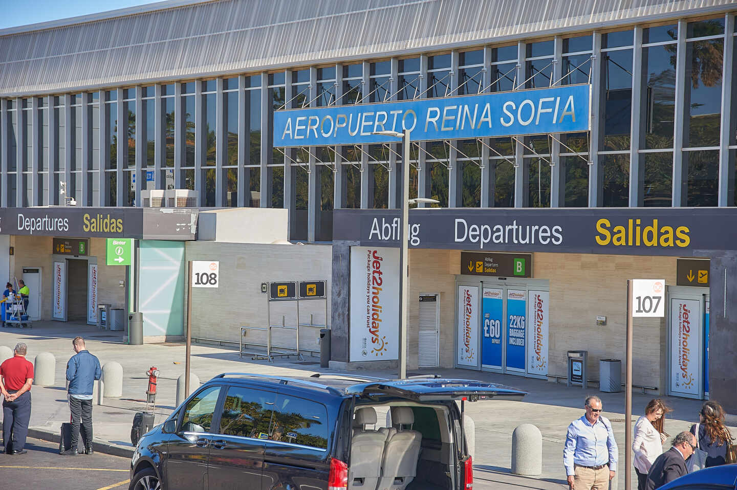 Aeropuerto Reina Sofía-Tenerife Sur.