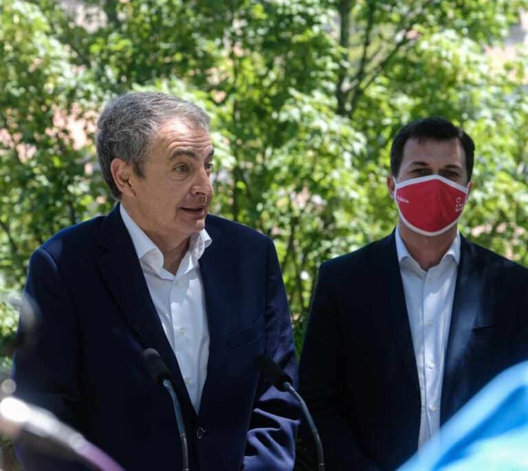 Zapatero defiende a Otegi y a Maduro