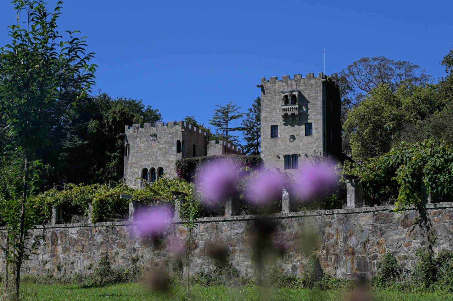 Fachada del Pazo de Meirás.