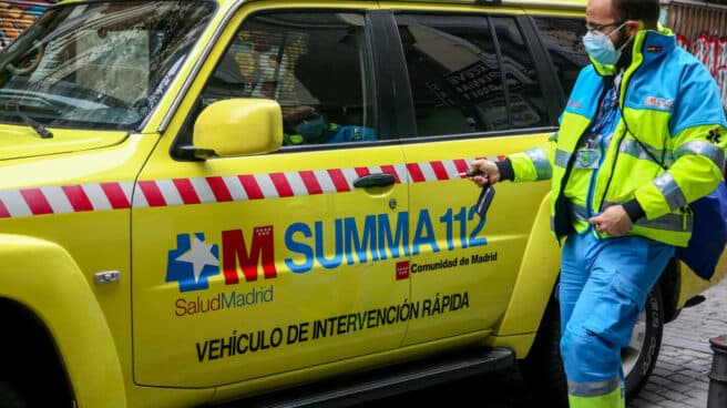 Ambulancia del SUMMA 112.