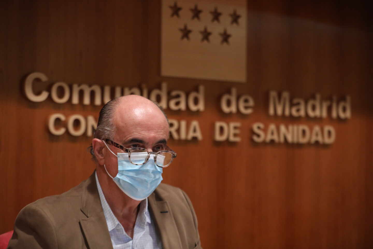 El viceconsejero de Salud Pública y Plan COVID-19 de la Comunidad de Madrid, Antonio Zapatero.