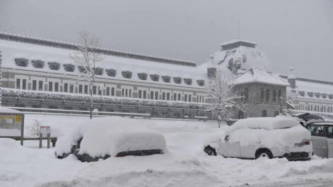 Nieve en el Pirineo aragonés.