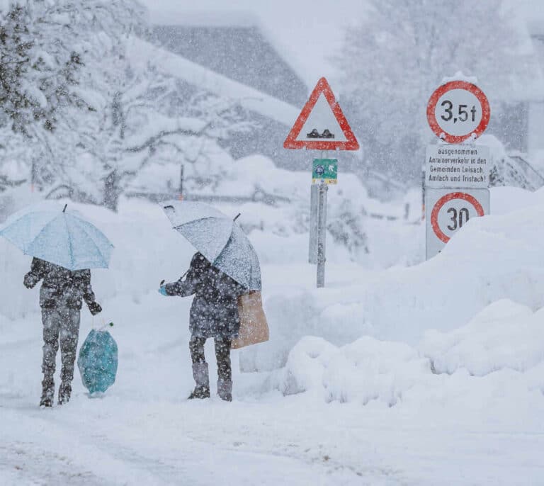 Navidad teñida de blanco: el paso de un frente frío podría traer nevadas en varias provincias