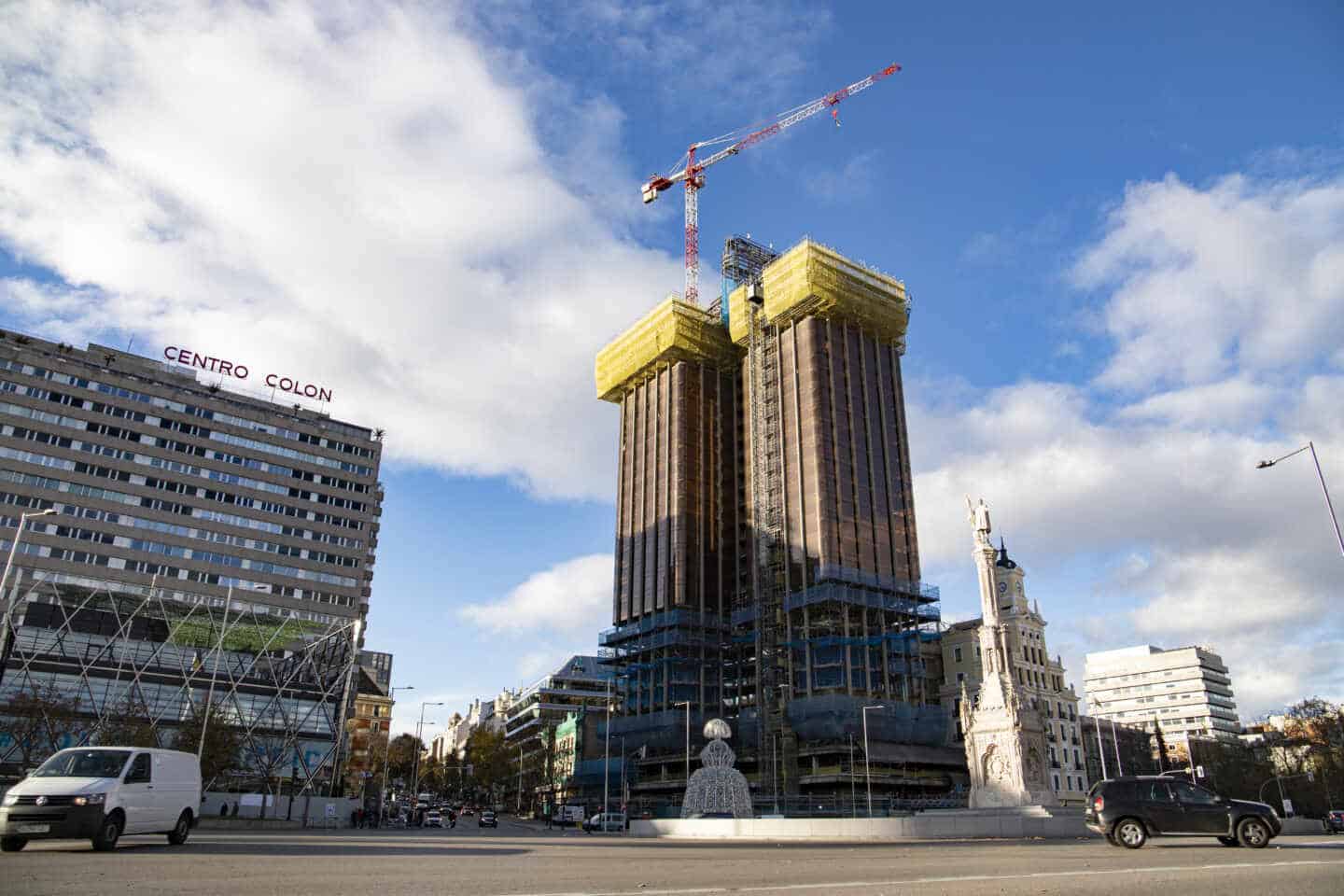 Madrid: Las emblemáticas Torres Colón se 