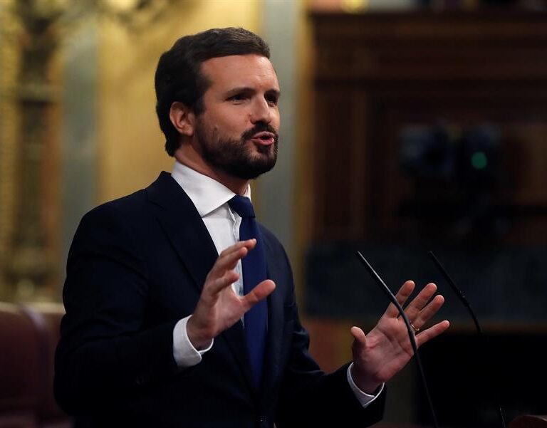 Casado, a Sánchez: "Esto no es un estado de alarma. Es una alarma de Estado"