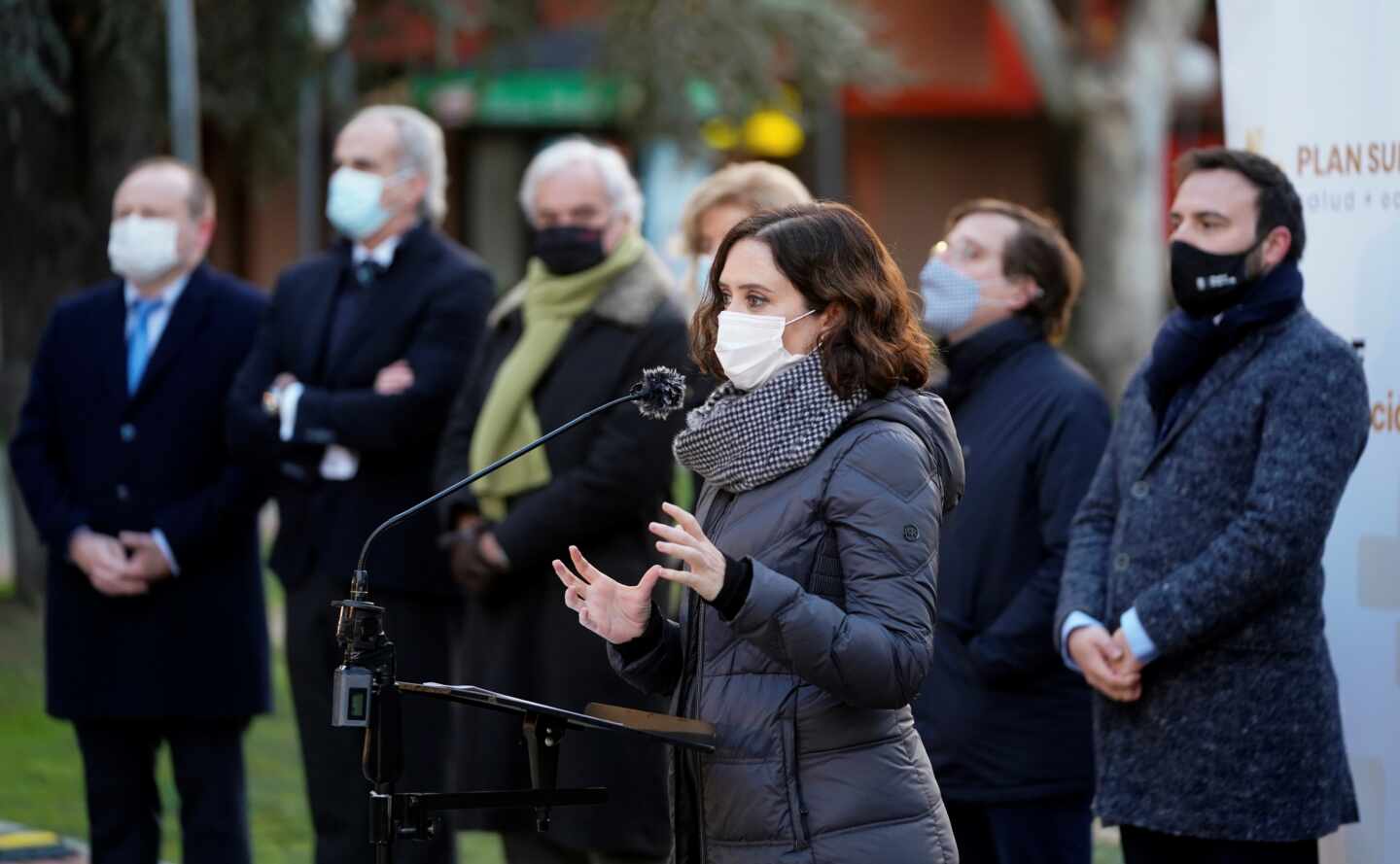 Isabel Díaz Ayuso, presidenta de la Comunidad de Madrid.