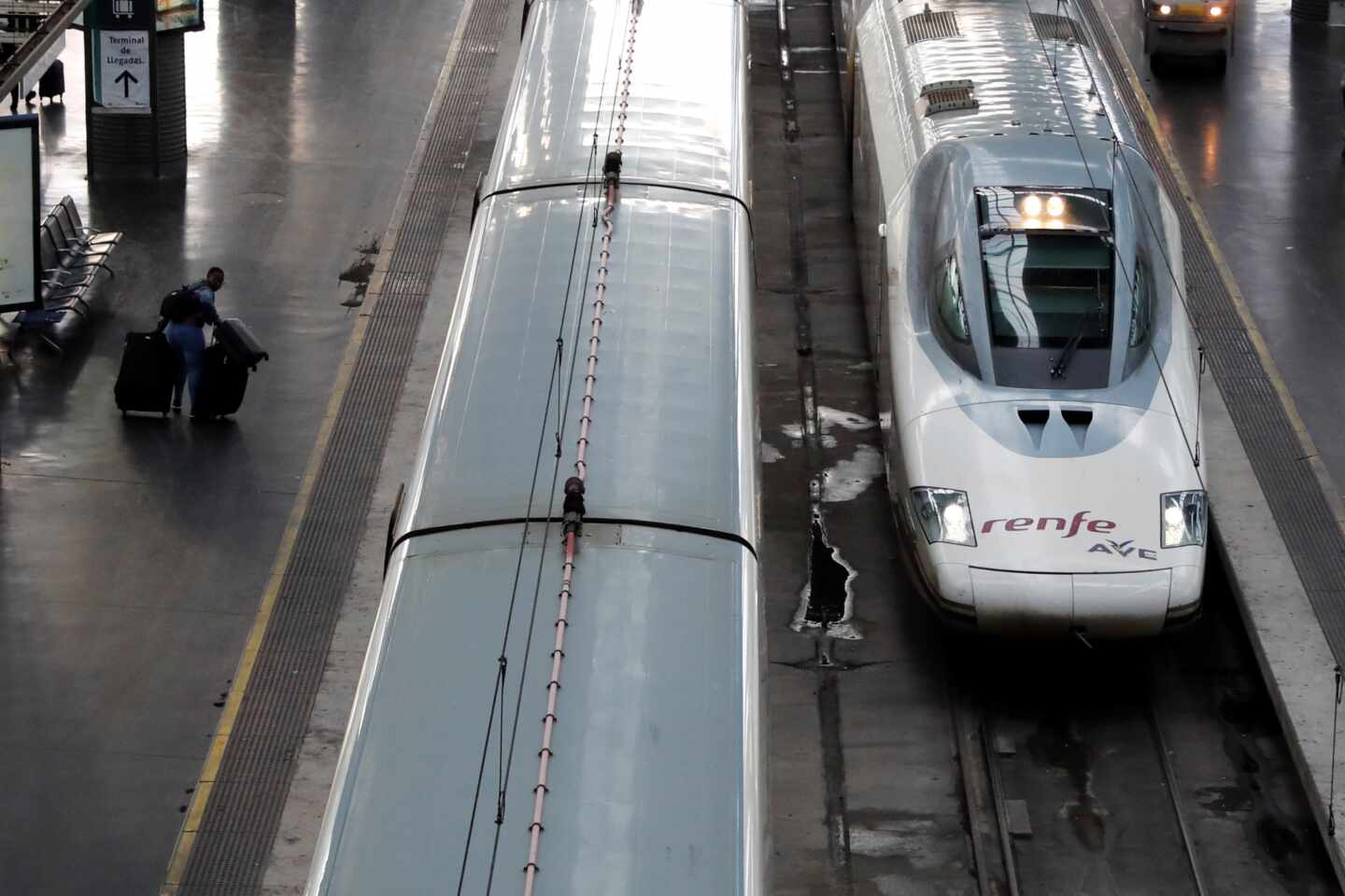 Descarrila en León un tren hacia Asturias, sin heridos