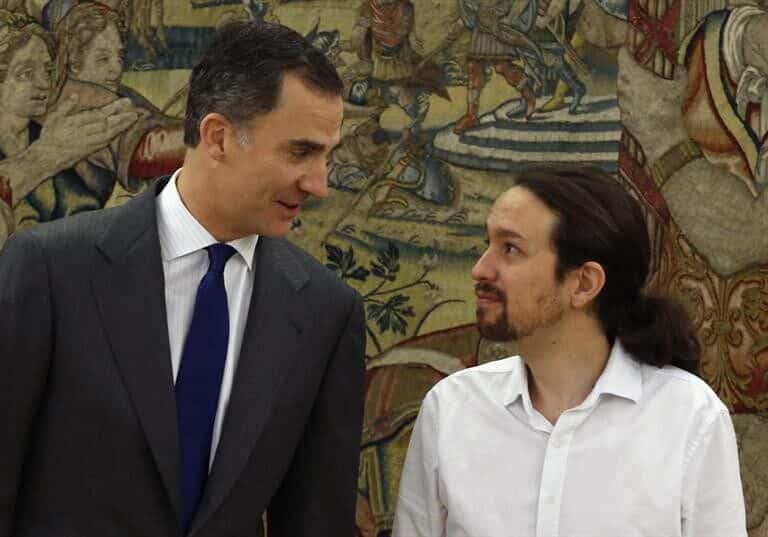 Unidas Podemos ante el discurso del Rey: "Mejor tontos que cómplices"