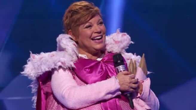 Terelu Campos era quien se ocultaba bajo el disfraz de Cerdita en "Mask Singer" Terelu Campos era quien se ocultaba bajo el disfraz de Cerdita en "Mask Singer"