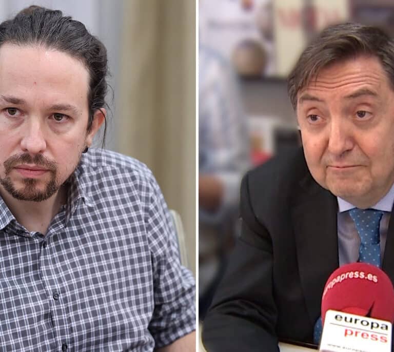 Pablo Iglesias se enzarza con Jiménez Losantos tras comentar el maquillaje de Yolanda Díaz