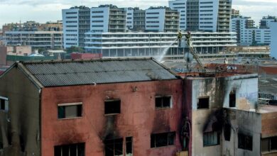 Así era la vida en la nave okupada de Badalona: "Estaban bastante organizados"