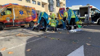 Herido de gravedad tras ser atropellado en un paso de peatones en Vallecas