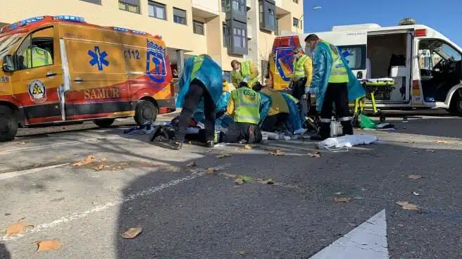 Herido de gravedad tras ser atropellado en un paso de peatones en Vallecas