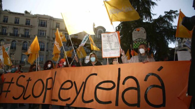 Manifestaciones contra la Ley Celaá de Educación. Manifestaciones contra la Ley Celaá de Educación.