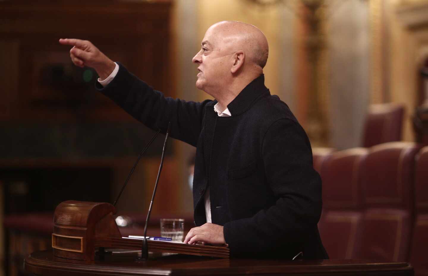 Odón Elorza, en el Congreso de los Diputados.