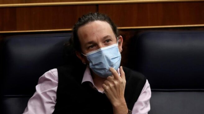 Pablo Iglesias, en el Congreso de los Diputados. Pablo Iglesias, en el Congreso de los Diputados.