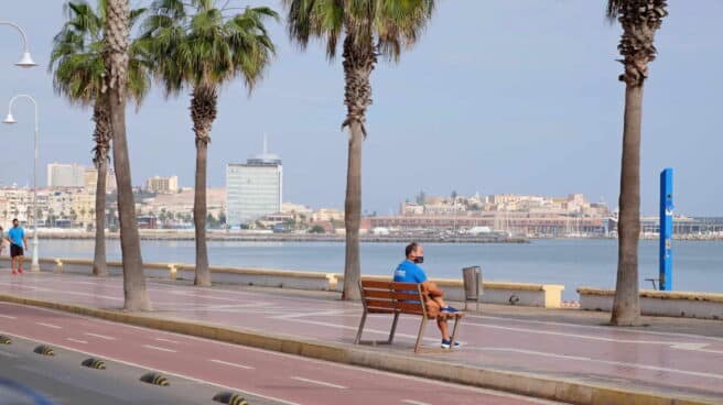 Paseo marítimo de Melilla.