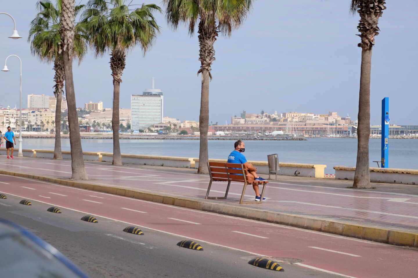 Paseo marítimo de Melilla.