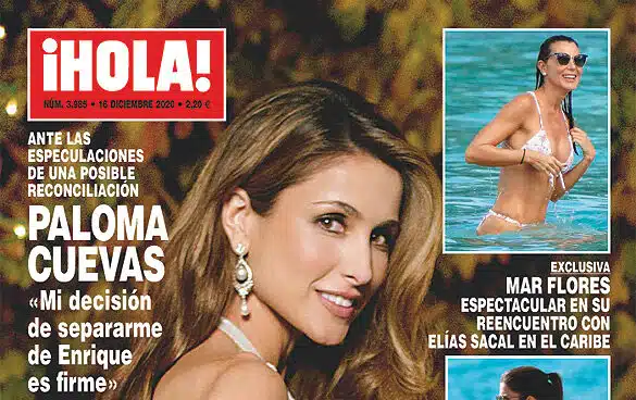 Paloma Cuevas: "Mi decisión de separarme de Enrique es firme", y otras exclusivas de la semana