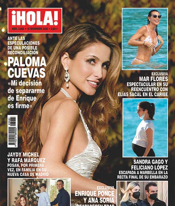 Paloma Cuevas: "Mi decisión de separarme de Enrique es firme", y otras exclusivas de la semana