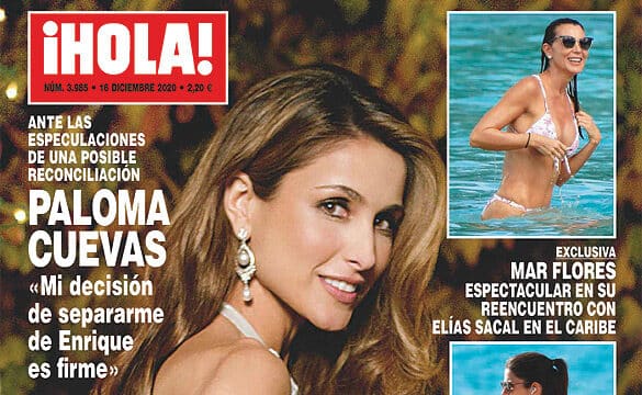Paloma Cuevas: "Mi decisión de separarme de Enrique es firme", y otras exclusivas de la semana