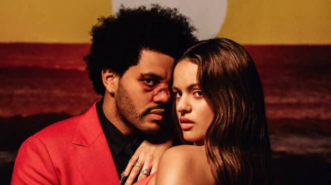 Rosalía y The Weeknd lanzan un remix de 'Blinding lights'.