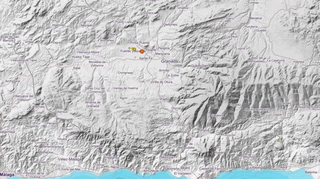 Terremoto de 3,5 grados al noroeste de Chauchina (Granada).